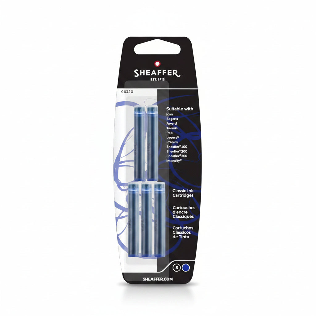 Sheaffer Cartridge Blue (Set Of 5 Pcs)