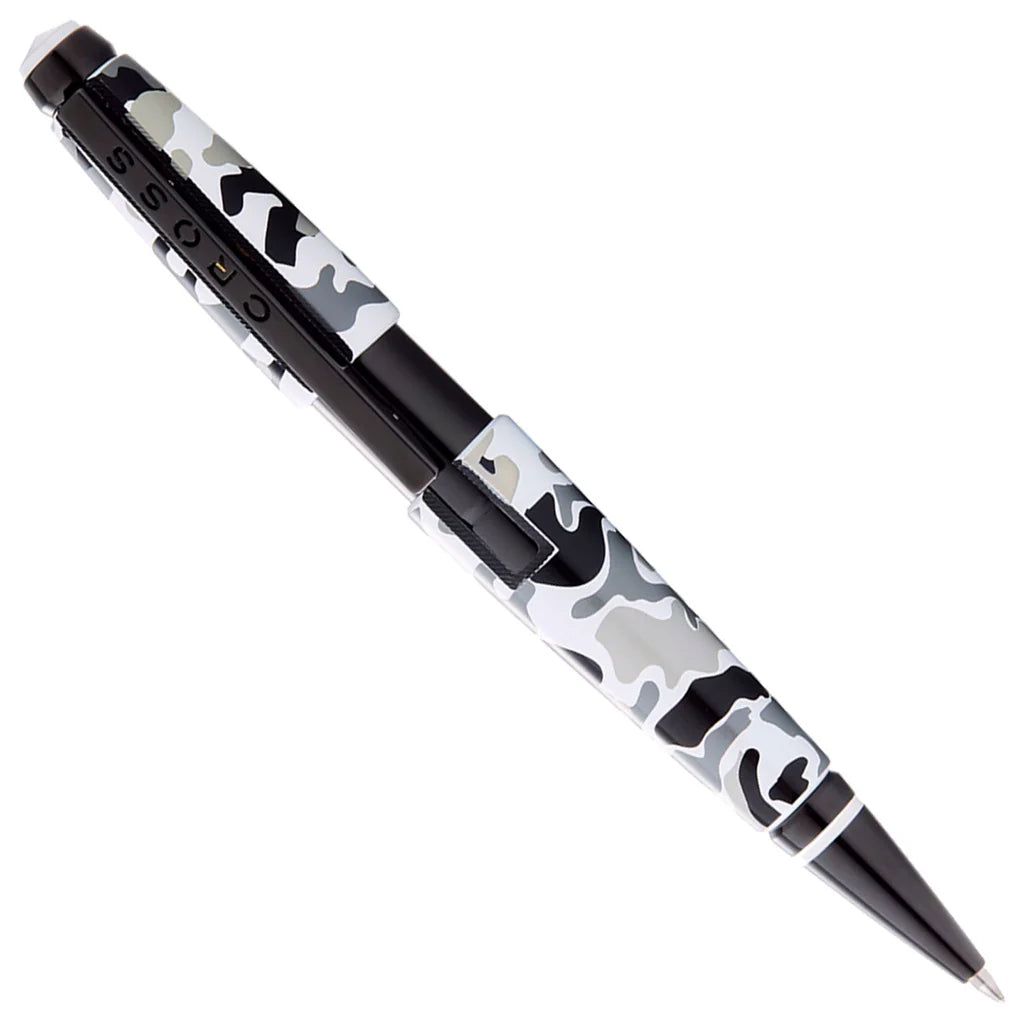 Cross 555-18 Edge Grey Camo PVD Roller Pen