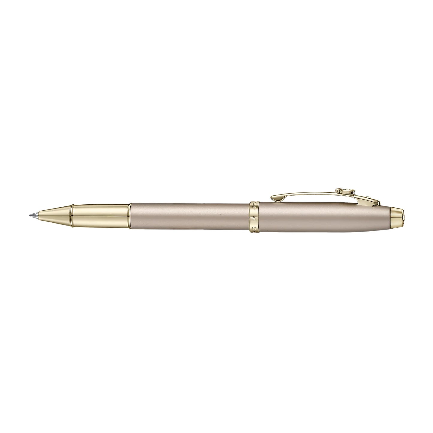 Sheaffer 9377 EIP Champagne Gold Bow Emblem Roller Pen