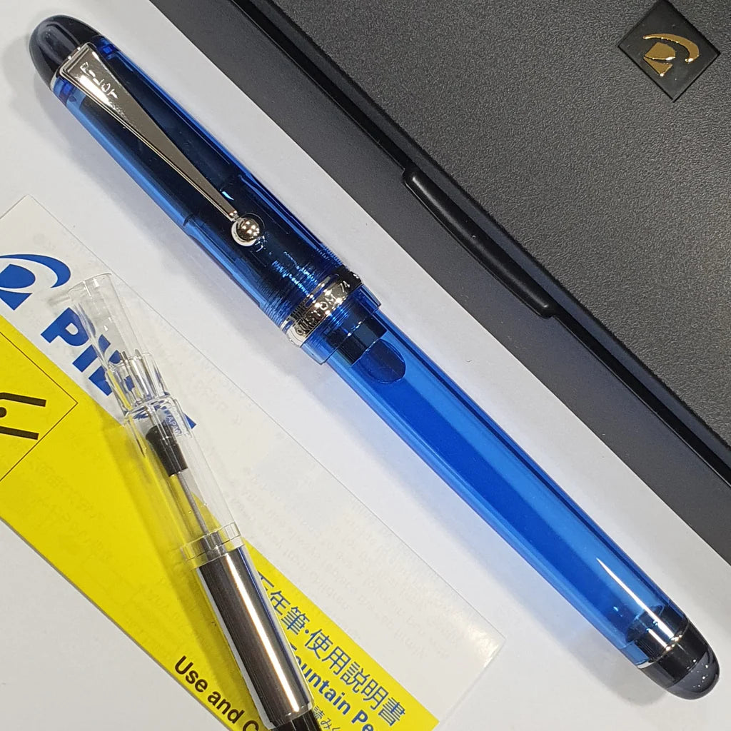 Pilot Custom 74 Tinted Blue Medium Fountain Pen 2237