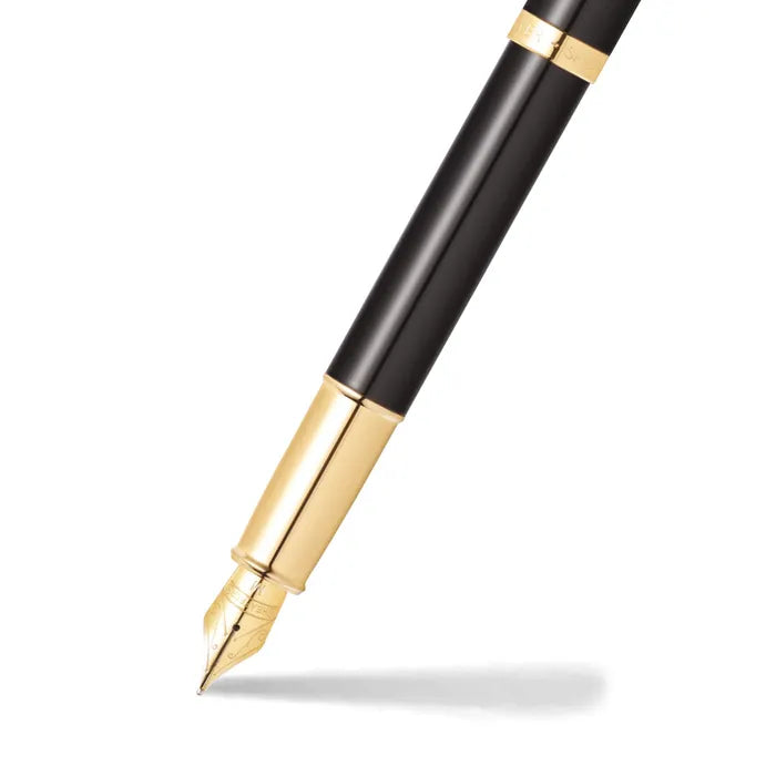 Sheaffer 9322 Black GT Founain Pen Medium Nib