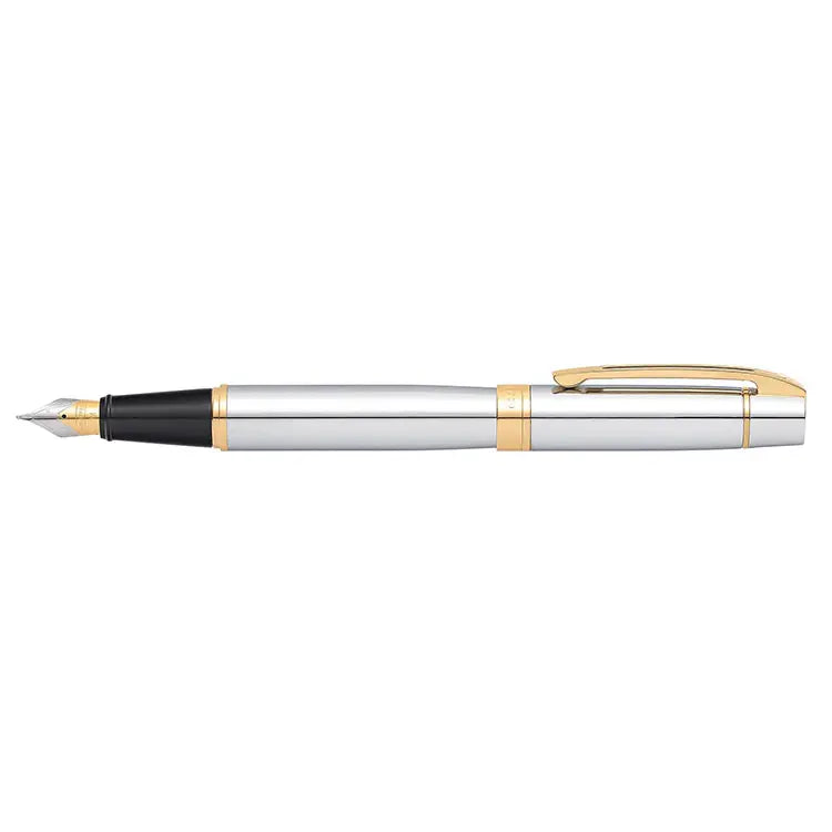 Sheaffer 9342 Chrome GT Fountain Pen Medium Nib