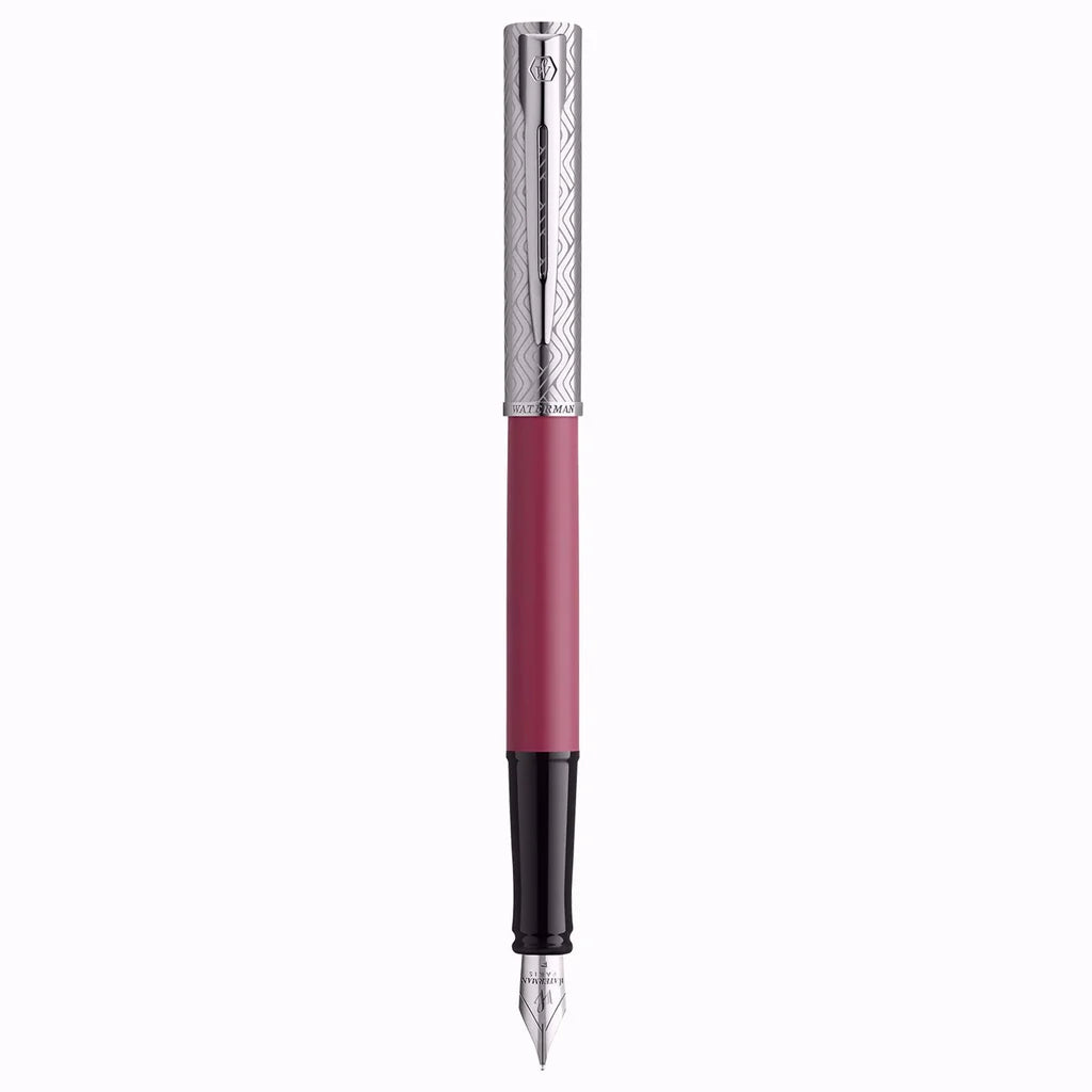 Waterman Allure Pink Fine Nib Fountain Pen With Note Book Gift Set