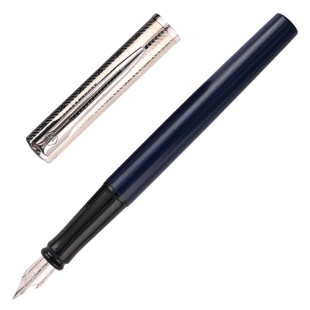 Waterman Allure Deluxe Blue Fountain Pen -Fine