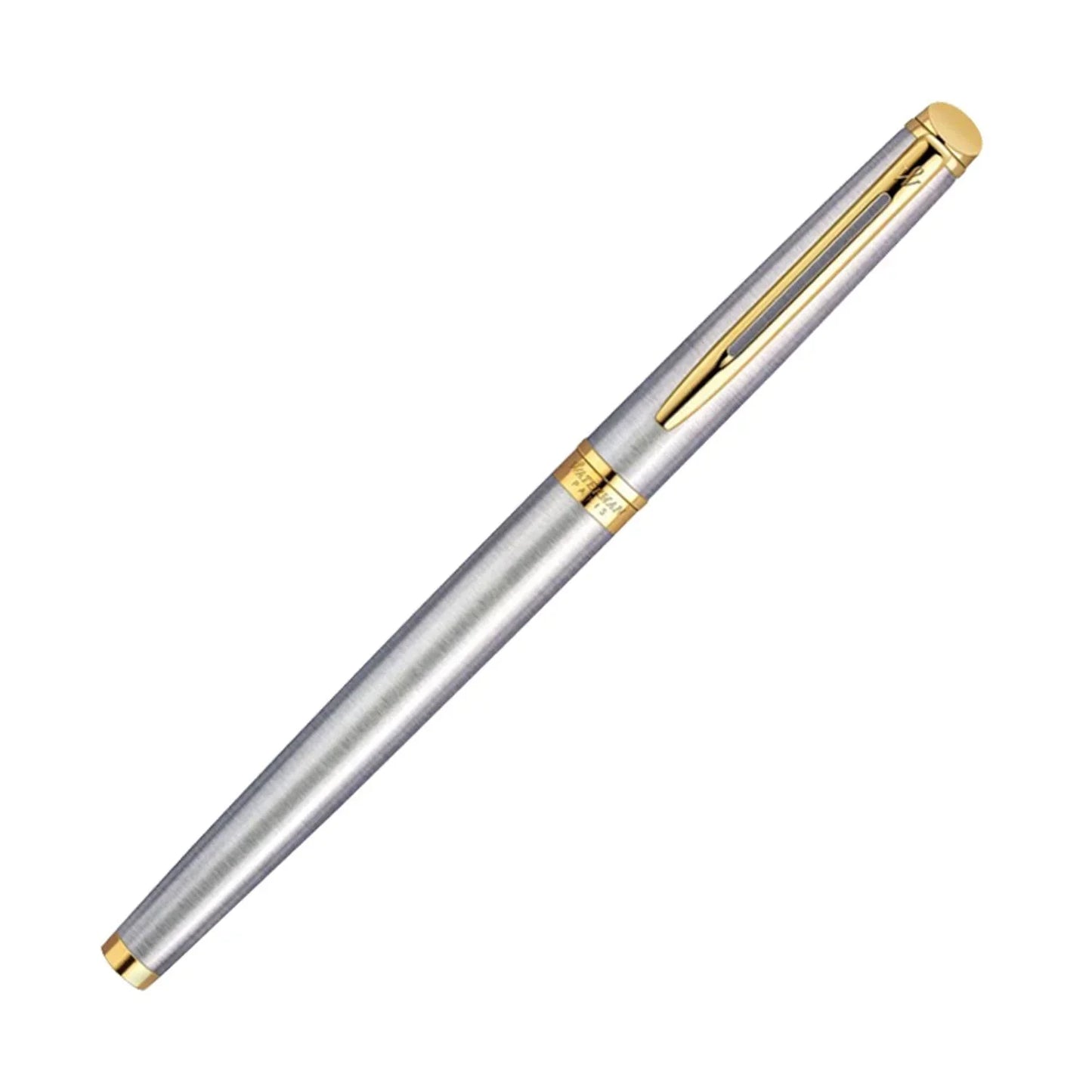 Waterman Hemisphere SS Gold Trim Roller Pen
