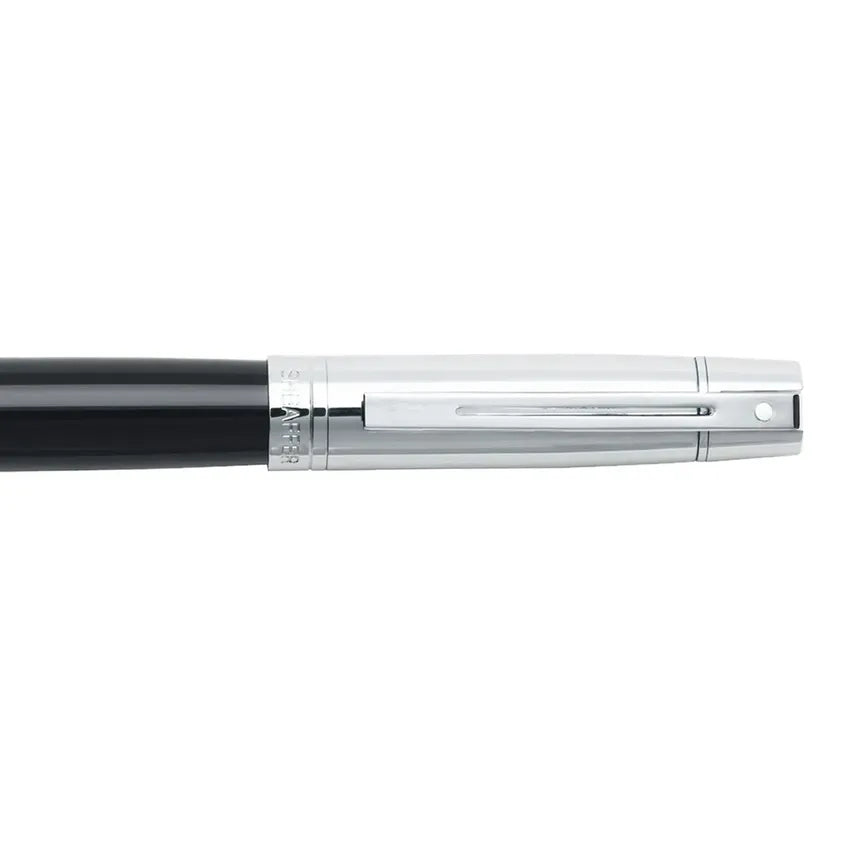 Sheaffer 9314FP Black Chrome CT Fountain Pen Fine