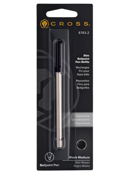 Cross 8783-2 Slim Black Ball Pen Refill