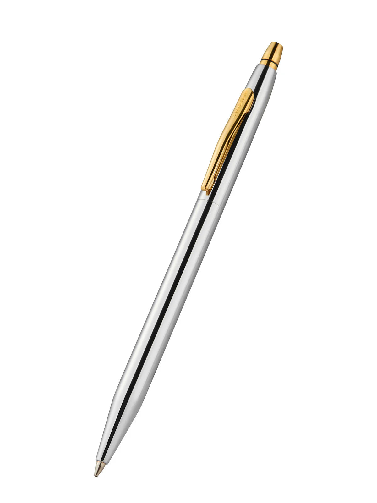 Cross 622-122 Click Chrome With Gold Ball Pen