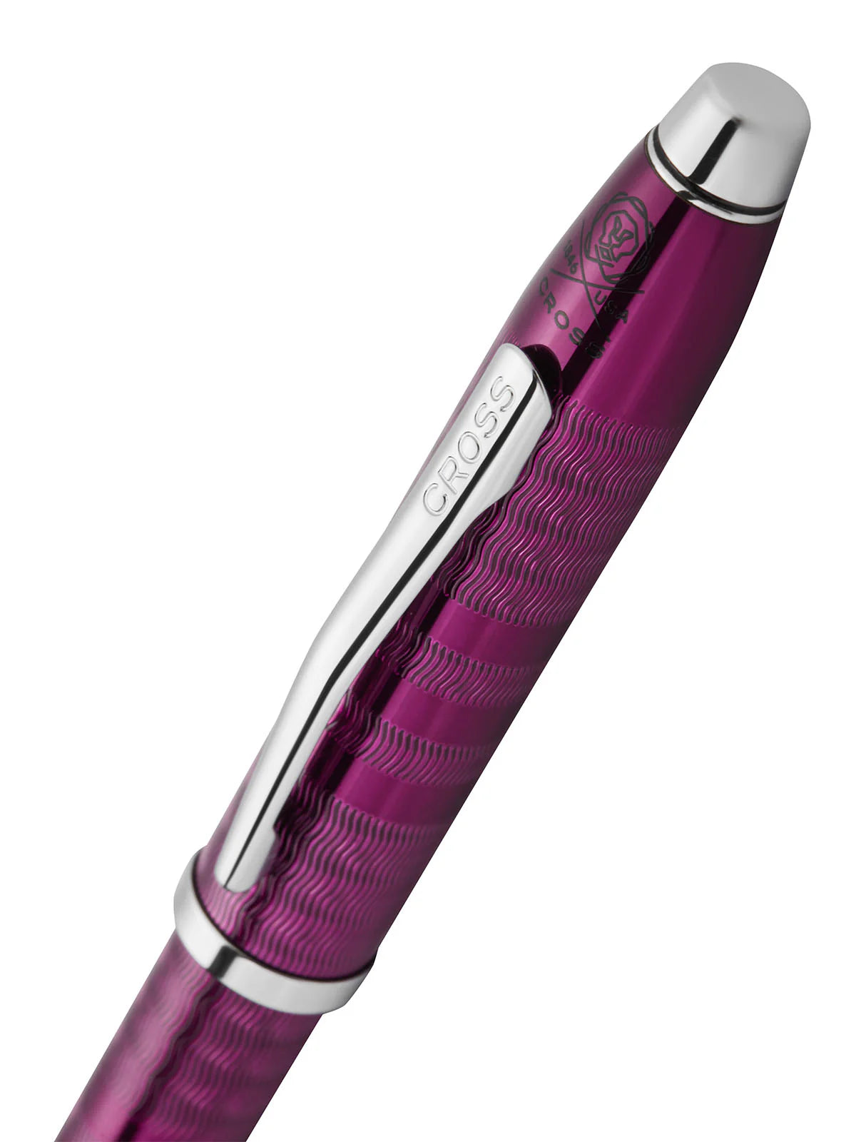Cross 85WG-168 Century II Midnight Plum Chrome Roller Pen