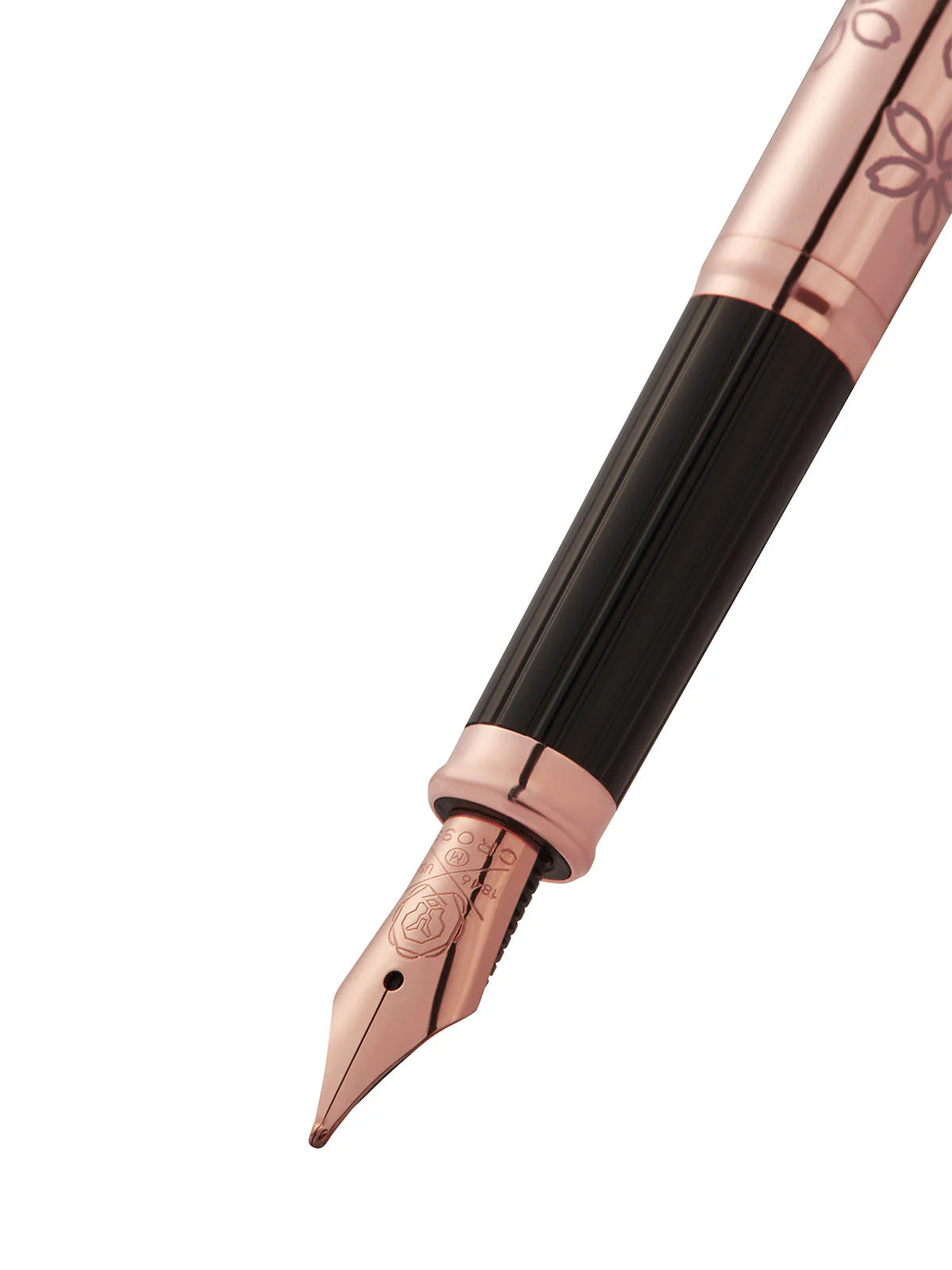 Cross 86WG-169 Cent II Tr Cherry Blossom Red GT M Fountain Pen