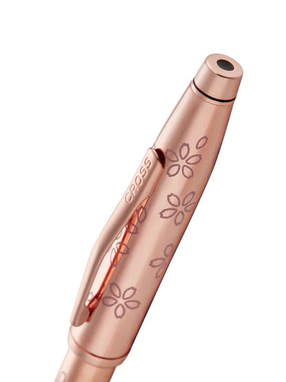 Cross 86WG-169 Cent II Tr Cherry Blossom Red GT M Fountain Pen