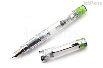 Pilot Prera Transparent .Green Medium Fountain Pen