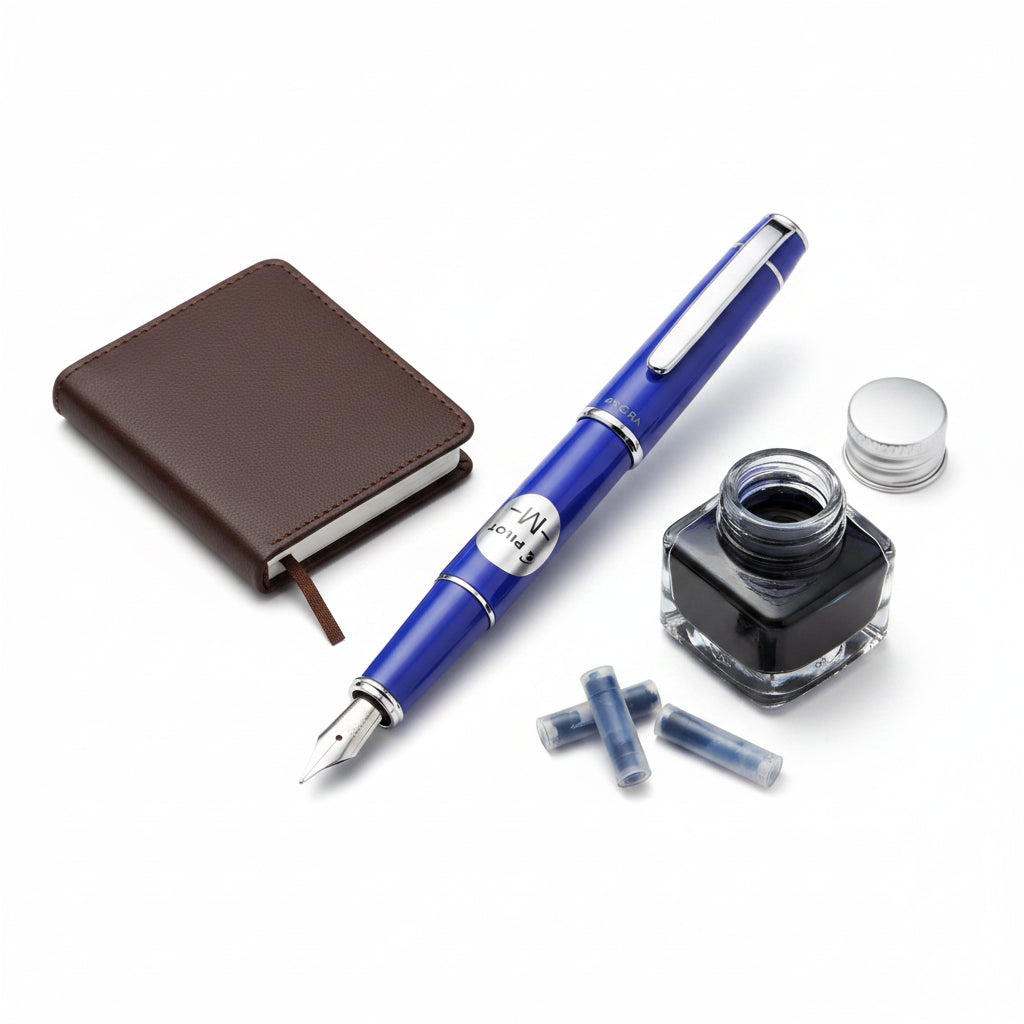 Pilot Prera Royal Blue Medium Fountain Pen