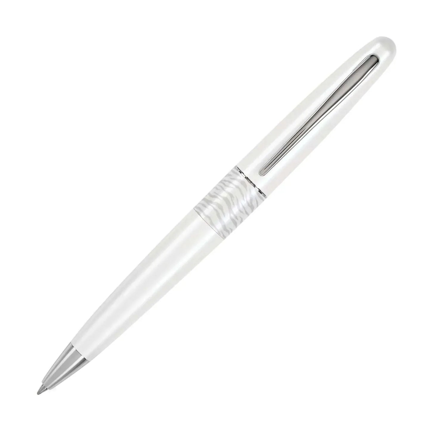 Pilot MR2 White Tiger Ball Pen