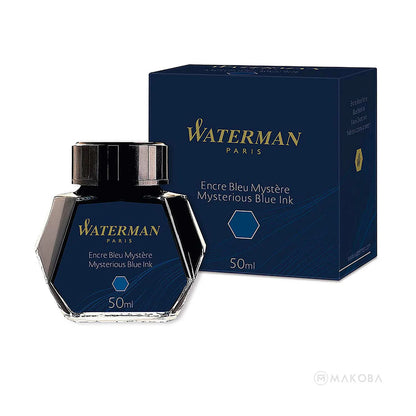 Waterman  Ink Pot Dark Blue/ Black Mysterious Blue 50ML