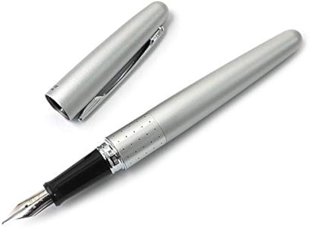Pilot MR1 Silver Dots Medium Fountain Pen