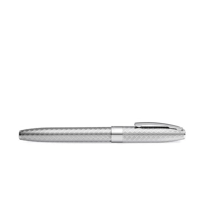Sheaffer 9062RB Legacy Polished Chrome Engraved Chevrom Roller Pen