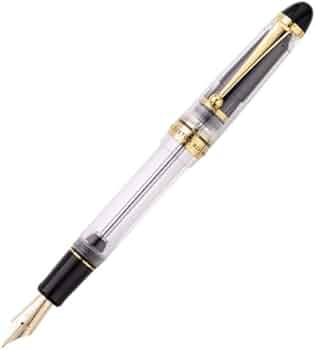 Pilot Custom 823 Clear Medium Fountain Pen + Ink Bottle