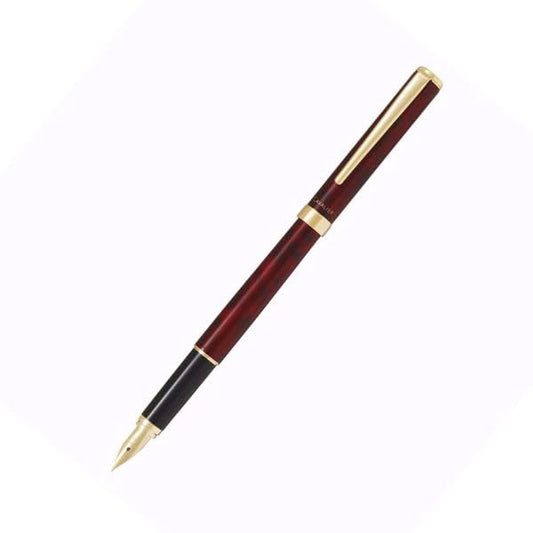 Pilot Cavalier Black & Red Medium Fountain Pen