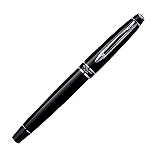 Waterman Expert Mars Black Chrome Trim Roller Pen