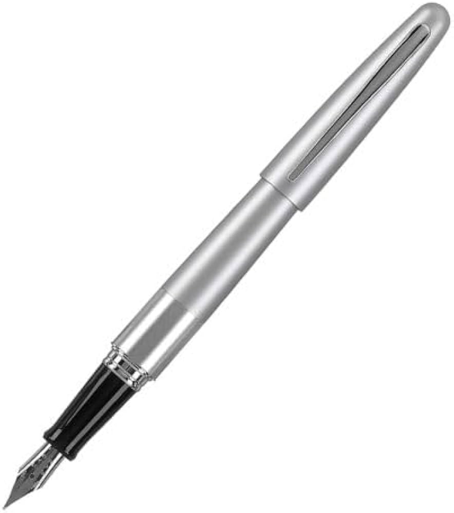 Pilot MR1 Silver Plain Fine Fountain Pen