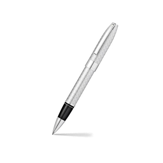 Sheaffer 9062RB Legacy Polished Chrome Engraved Chevrom Roller Pen