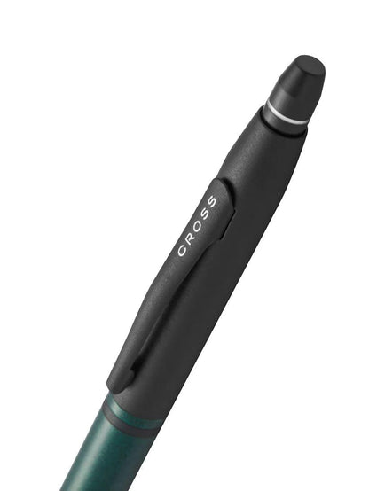Cross 622-126 Click Satin Green With Black Ball Pen