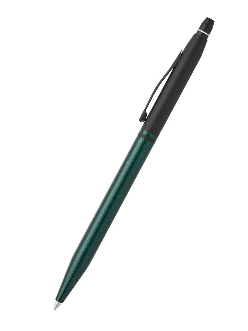 Cross 622-126 Click Satin Green With Black Ball Pen