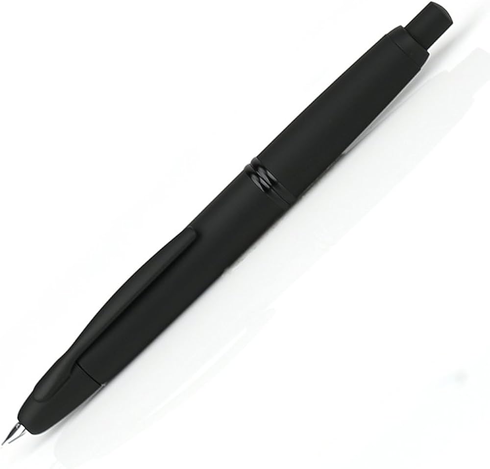 Pilot Capless 18K Matte Black Fine Fountain Pen 2001