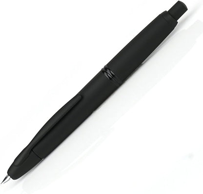 Pilot Capless 18K Matte Black Fine Fountain Pen 2001