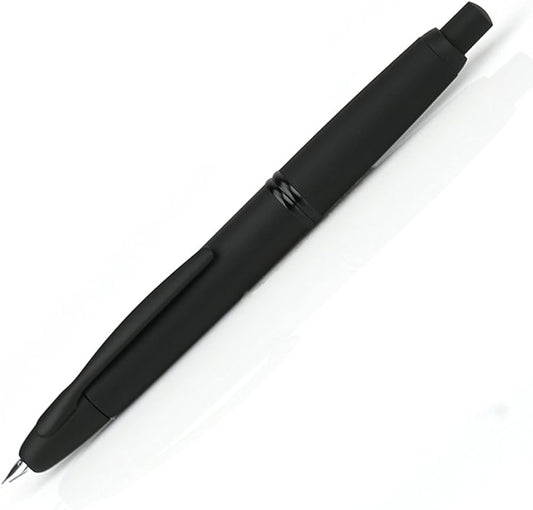 Pilot Capless 18K Matte Black Fine Fountain Pen 2001