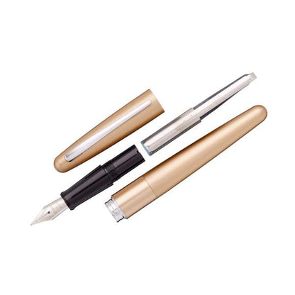 Pilot MR1 Gold Plain Medium Fountain Pen Con-40 Converter