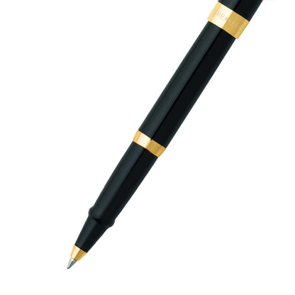 Sheaffer 9471 Sagaris Black Gold Roller Pen