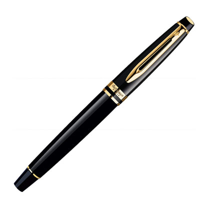 Waterman Expert Mars Black Gold Trim Roller Pen