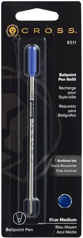 Cross 8511 Blue Medium Ball Pen Refill