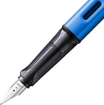 Lamy 028M Al-Star Ocean Blue M Fountain Pen Medium