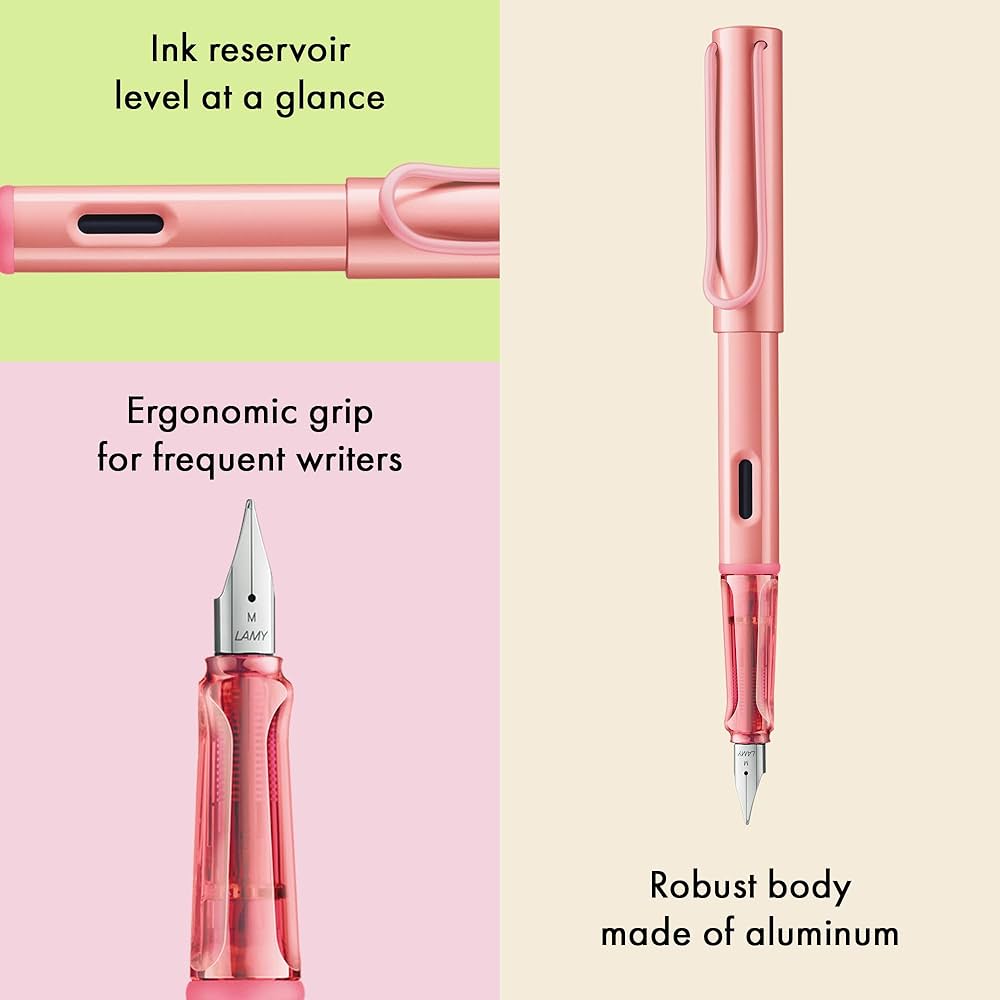 Lamy 0C0M Alstar Flamingo Fountain Pen Medium