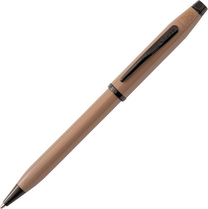 Cross 82WG-166 Cent II Earty Beige With Black PVD Ball Pen