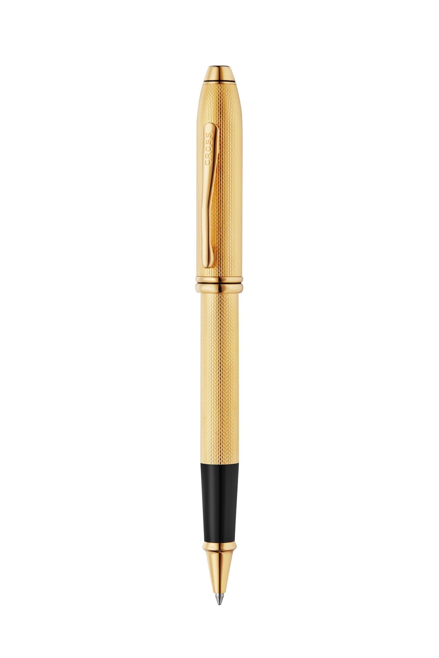 Cross 45-77 Townsend 23kt Gold Diamond Pattern Roller Pen