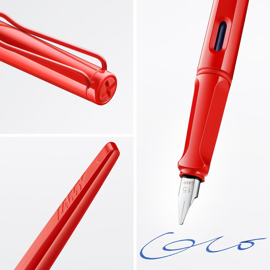 Lamy 015 Joy Strawberry 1.5 Calligraphy Fountain Pen