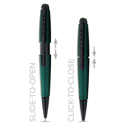 Cross 555-13 Edge Green Matte Roller Pen