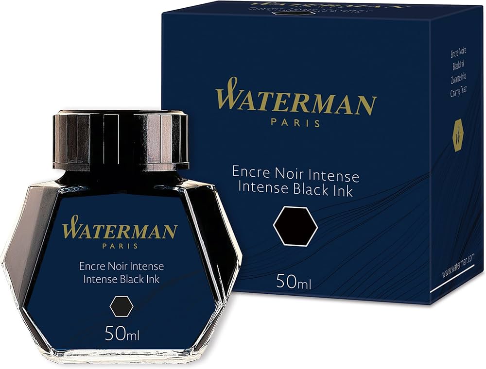 Waterman  Ink Pot Black Intense Black 50ml