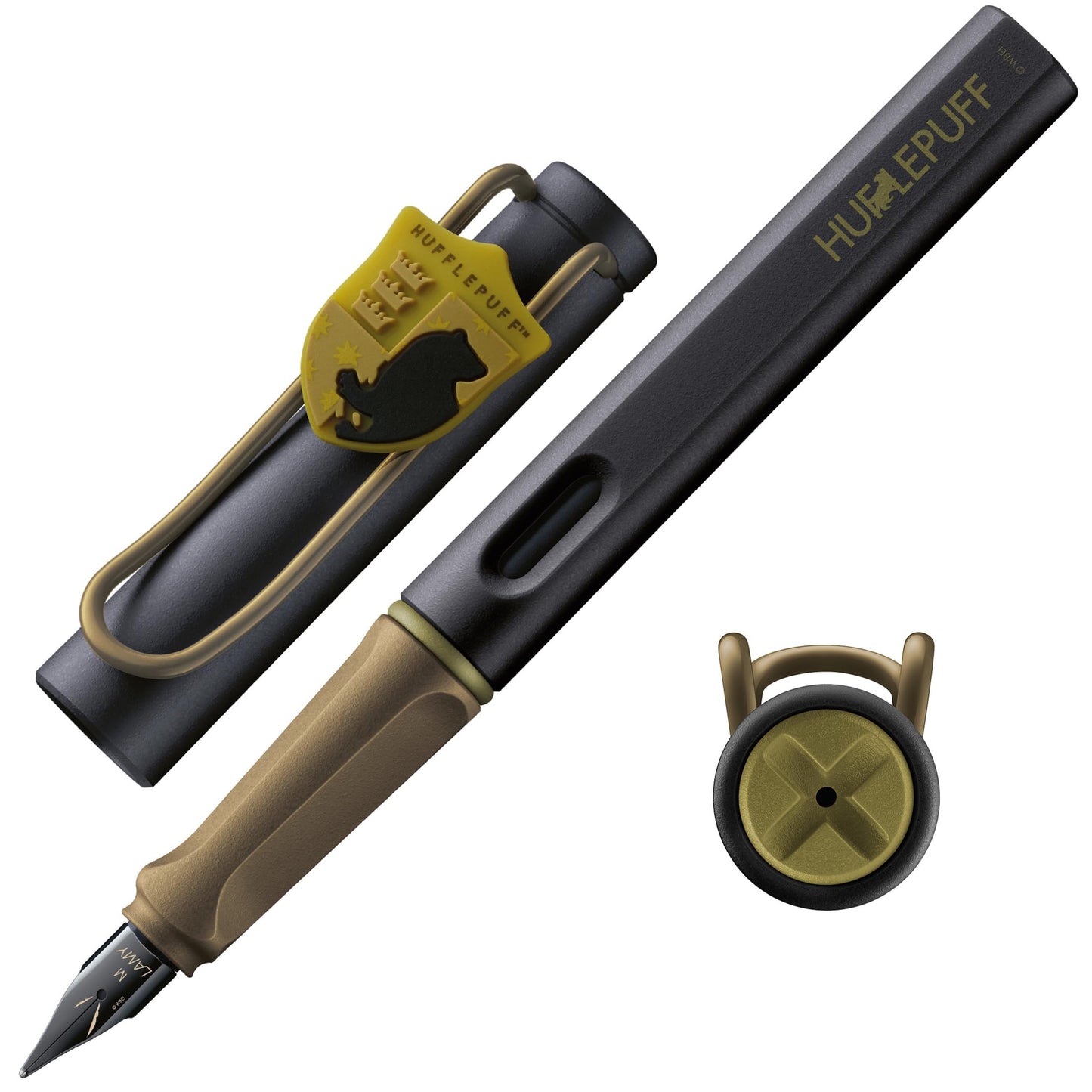 Lamy 0B4M Safari Hufflepuff Fountain Pen - Yellow Medium