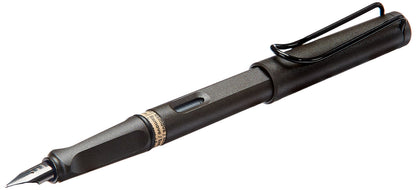 Lamy 017F Safari Matte Black Fine Fountain Pen Fine