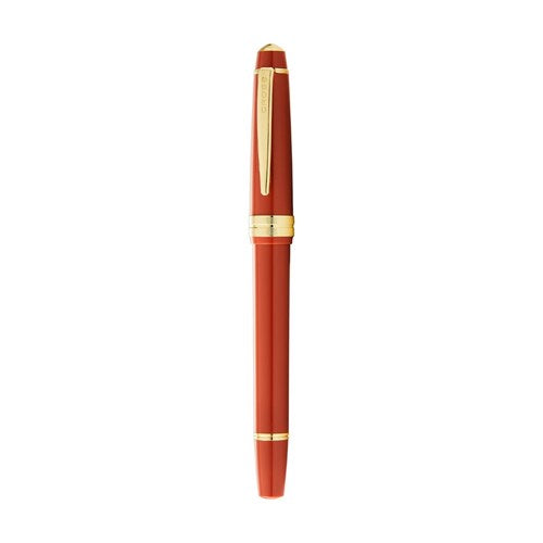 Cross 745-13 Bailey Amber Resin Gold Trim Roller Pen