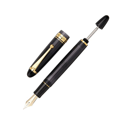 Pilot Custom 823 Black Fountain Pen Fine + Ink Bottle