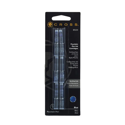 Cross 8920 Blue Cartridge Pack Of 6 Pcs.
