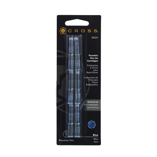 Cross 8920 Blue Cartridge Pack Of 6 Pcs.