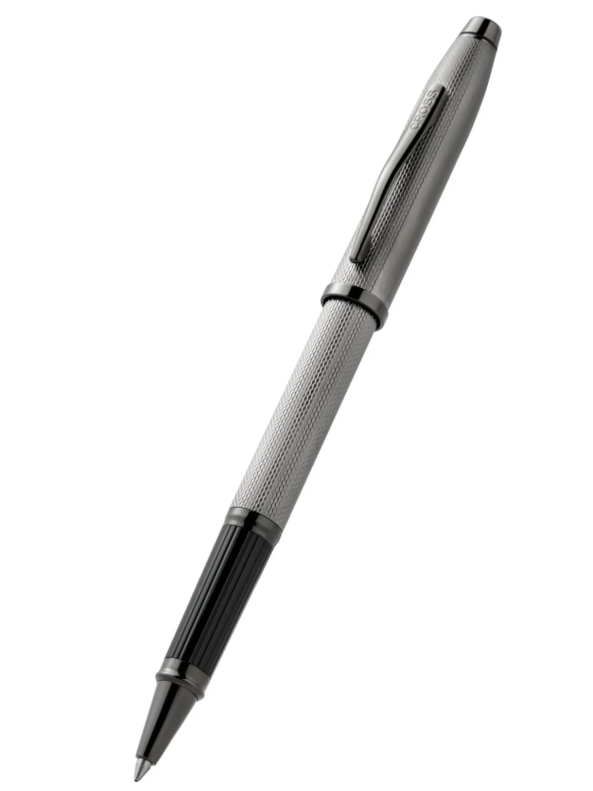 Cross 85WG-172 Century II Polished Grey Engraved Pattern Roller Pen