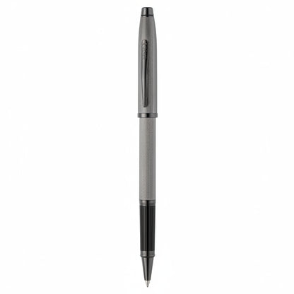 Cross 85WG-172 Century II Polished Grey Engraved Pattern Roller Pen